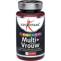 Lucovitaal Multivitamin Supplements - Complete Woman - 40 Tablets