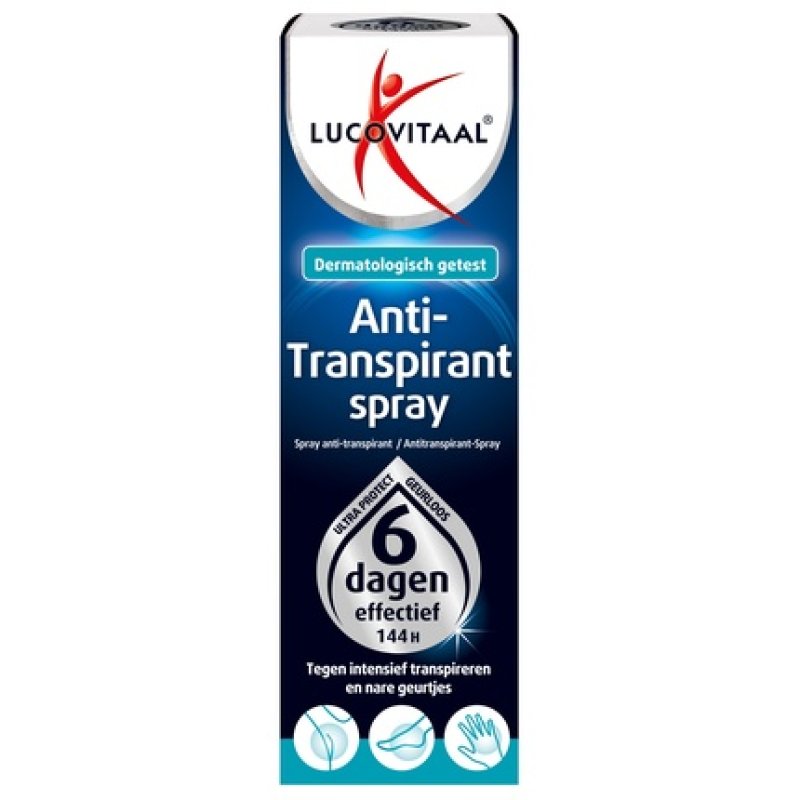 Lucovitaal Anti-Transpirant Spray - Effective Protection Against Perspiration