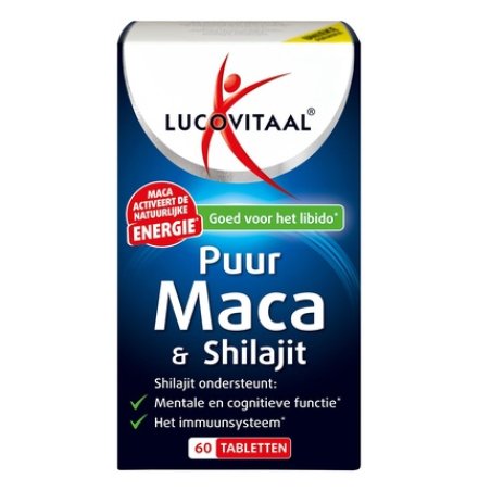 Lucovitaal Maca & Shilajit Puur - Premium Herbal Supplement