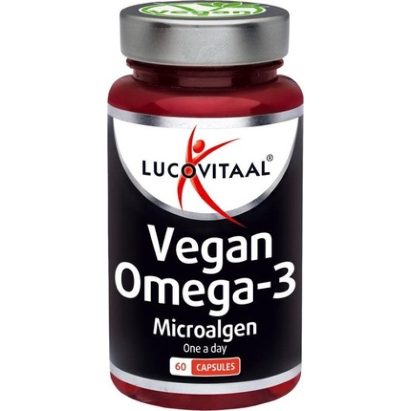 Lucovitaal Vegan Omega-3 Microalgae 60 Capsules