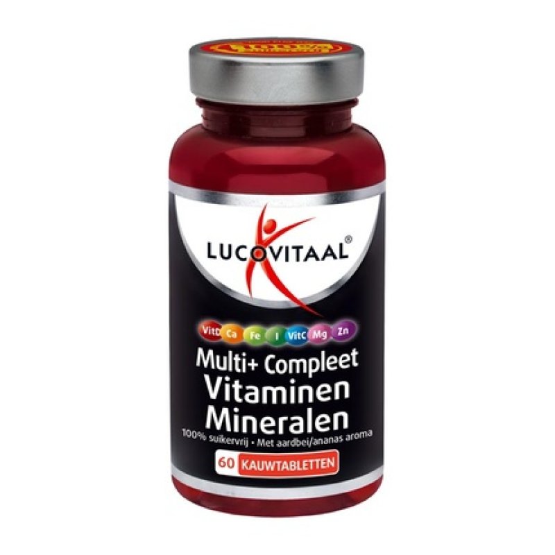 Lucovitaal Multi Vitamins & Minerals Chewable Tablets