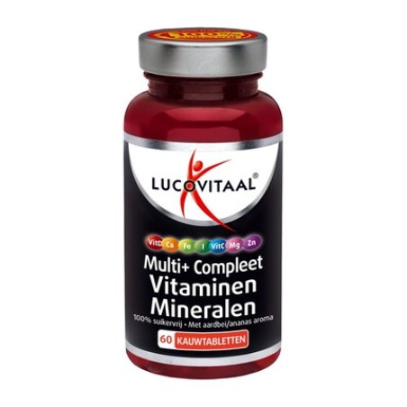 Lucovitaal Multi Vitamins & Minerals Chewable Tablets