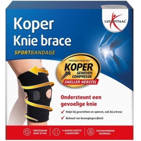 Lucovitaal Brace Knee Copper