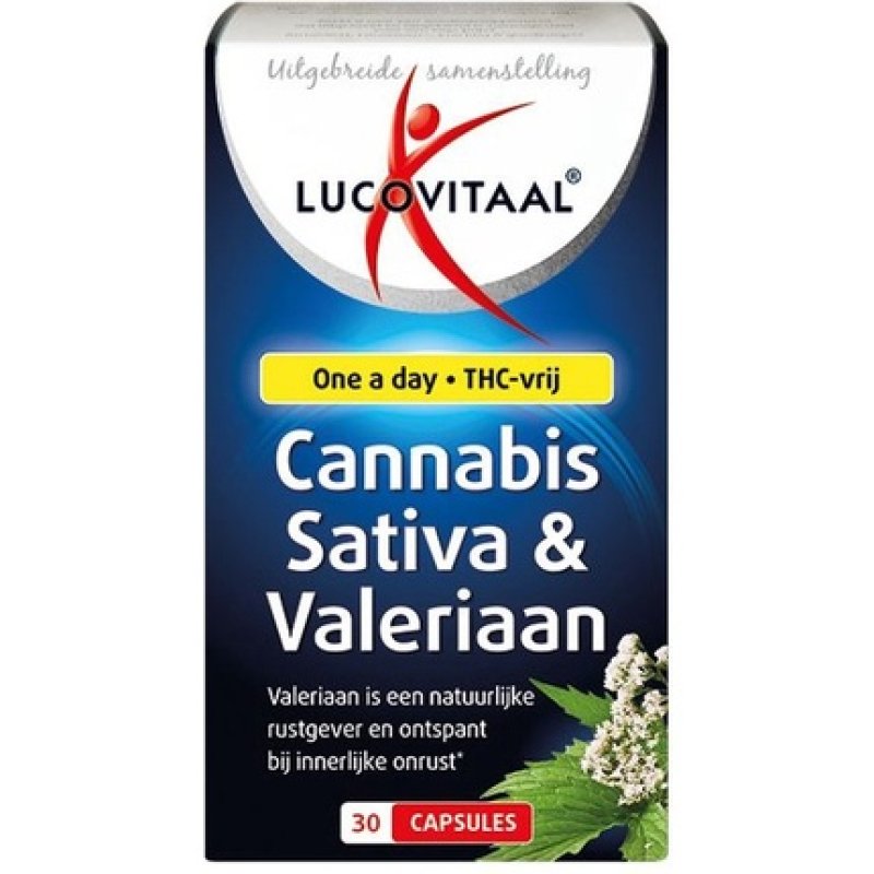 Lucovitaal Cannabis Sativa & Valerian