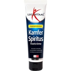 Lucovitaal Foot Cream Camphor Spiritus 75 Ml