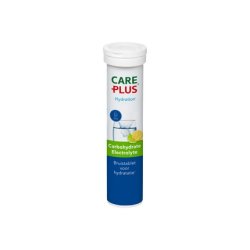 Care Plus Carbohydrate Electrolyte Effervescent Tablet Lemon - Hydration And Energy Support