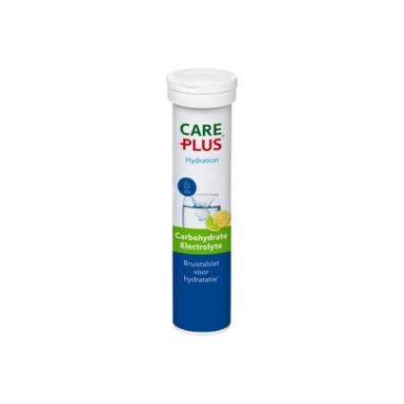 Care Plus Carbohydrate Electrolyte Effervescent Tablet Lemon - Hydration And Energy Support