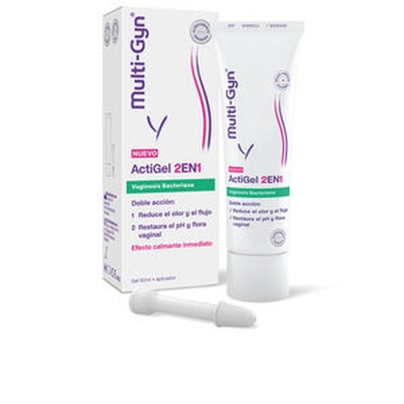 Multi-Gyn Actigel 2 In 1 Prevents Bacterial Vaginosis 50 Ml