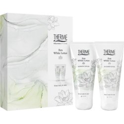 Therme Zen White Lotus Shower Gel Shower Scrub Gift Set
