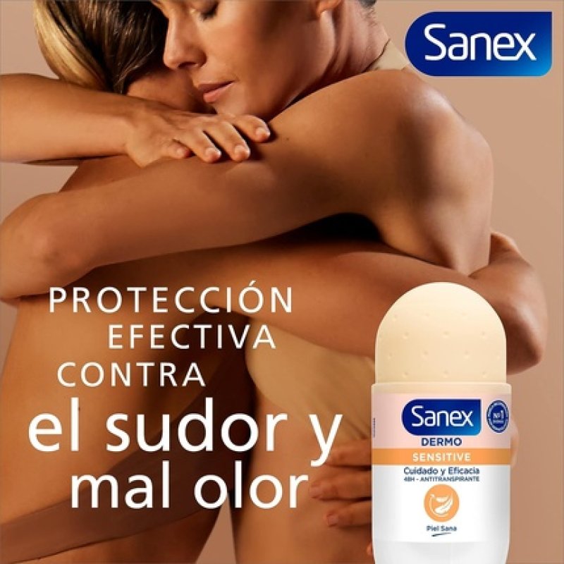 Sanex Sensitive Roll-On Deodorant 50ml