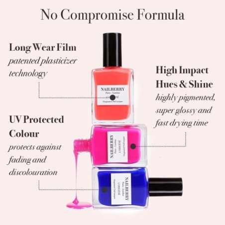 Nailberry L'Oxygene Oxygenated Nail Lacquer Candy Floss 15ml