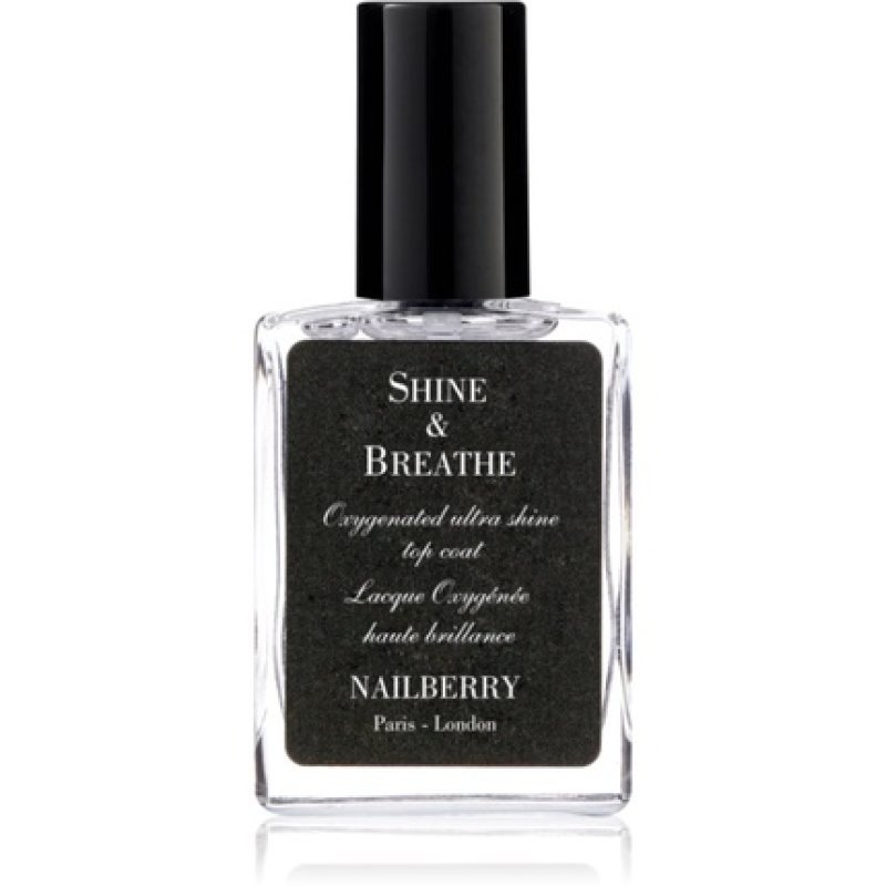 NAILBERRY Shine & Breathe Oxygenated Ultra Shine Top Coat - 15 ml