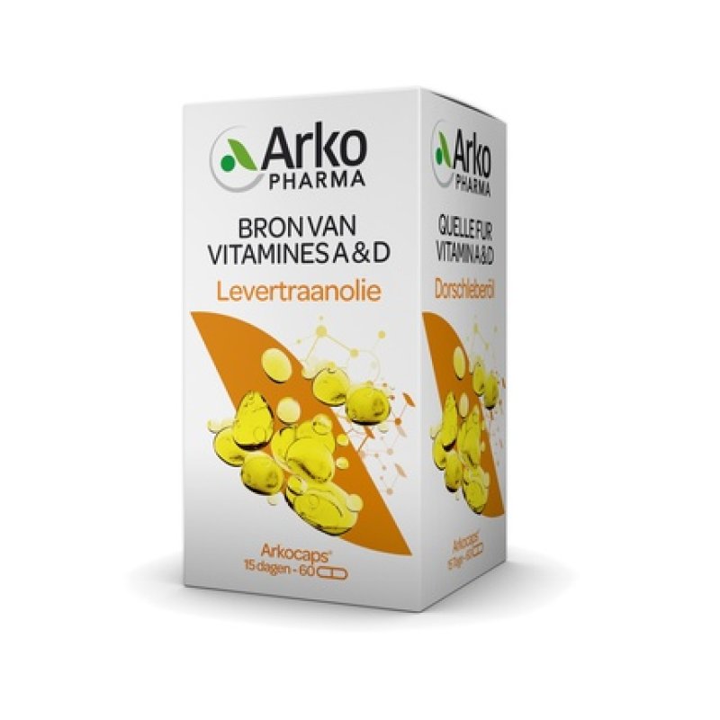 Arkopharma Arkocaps Cod Liver Oil - Dietary Supplement