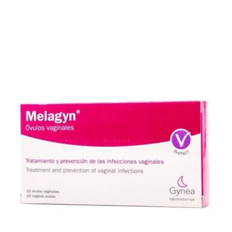 GYNEA MELAGYN Vaginal Ovules 10 Units
