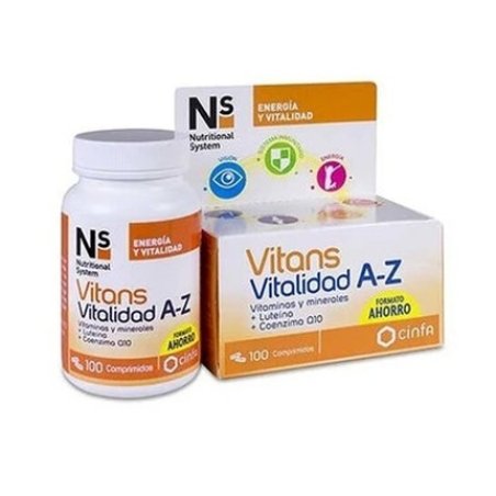 Ns Ns Vitans Vitality A-Z 100 Tablets