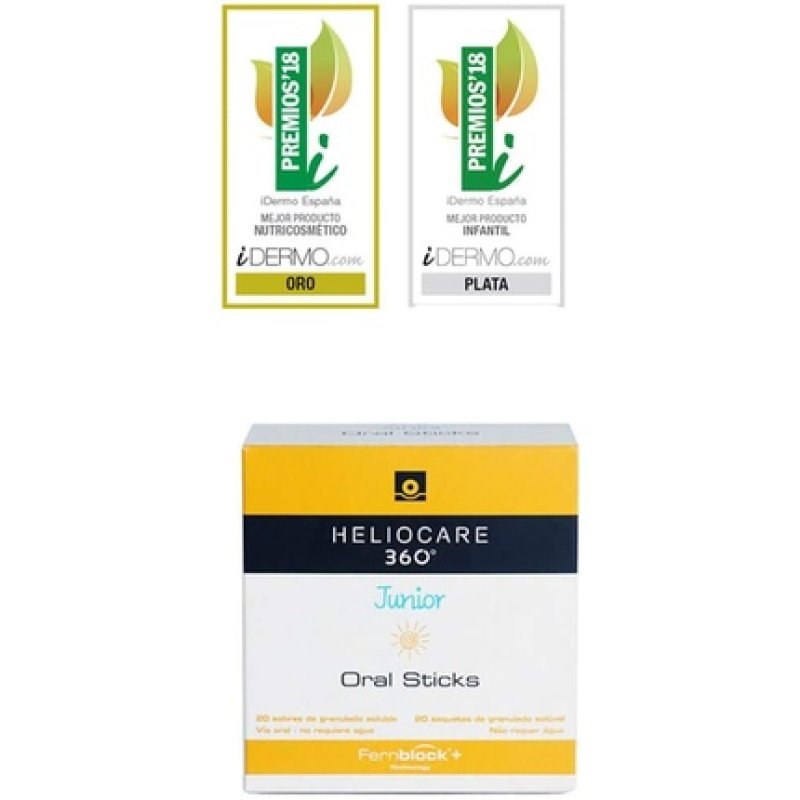 Heliocare 360º Junior Oral Sticks