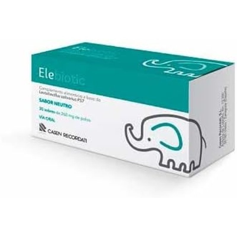 Casen Recordati Elebiotic 30 Envelopes 260mg 300g - White