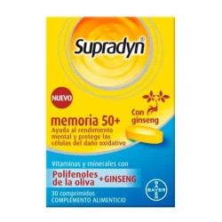Supradyn Memory 50 30 Tablets