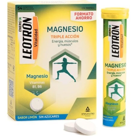 Leotron Magnesium Triple Action for Energy, Muscles, and Bones