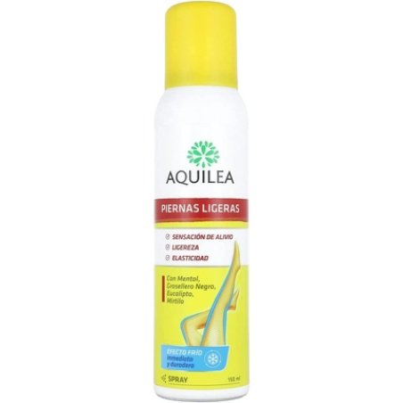 URIACH AQUILEA Light Legs Spray Soothing and Long-Lasting Cooling Effect 150ml
