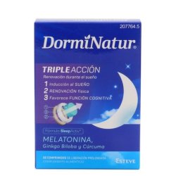 Dorminatur Triple Action 30 Tablets by Esteve