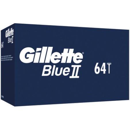 Gillette Blue Ii Fix 64 S By Gillette - A Pack Of 64 Disposable Razors