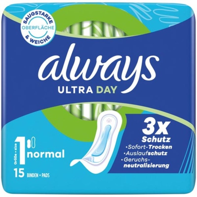 Always Always Ultra Thin Sanitary Napkin Normal 15 Pieces