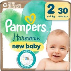 Pampers Harmonie New Baby Diapers Size 2 - 30 Pieces
