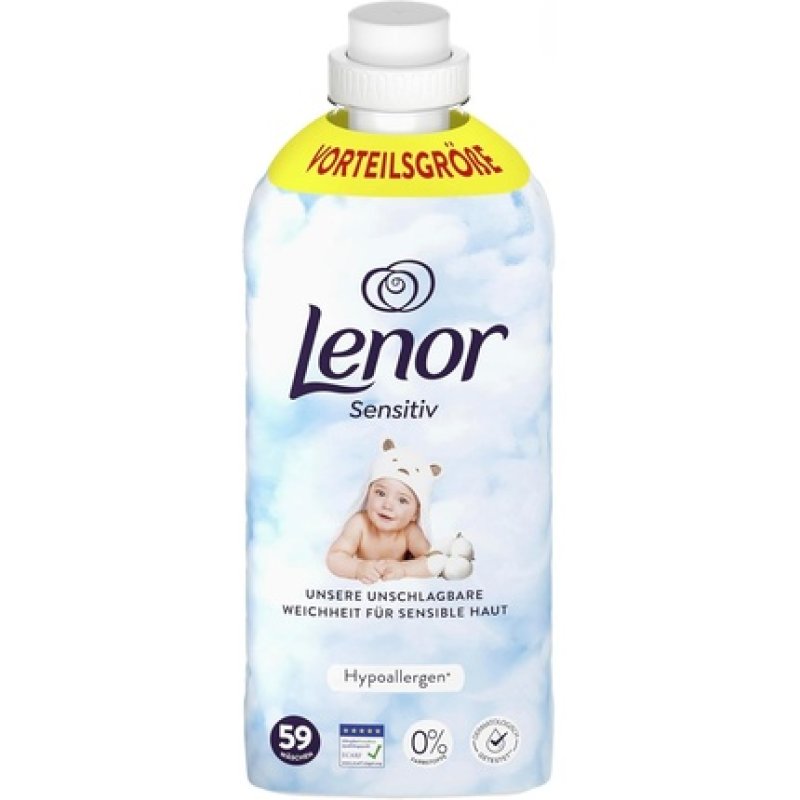 Lenor Sensitive Fabric Softener Hypoallergenic 59 Washes