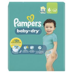 Pampers Baby Dry Size 6 Value Pack