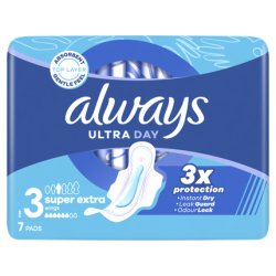 Always Always Ultra Super Extra 7 Pcs Sanitary Towels