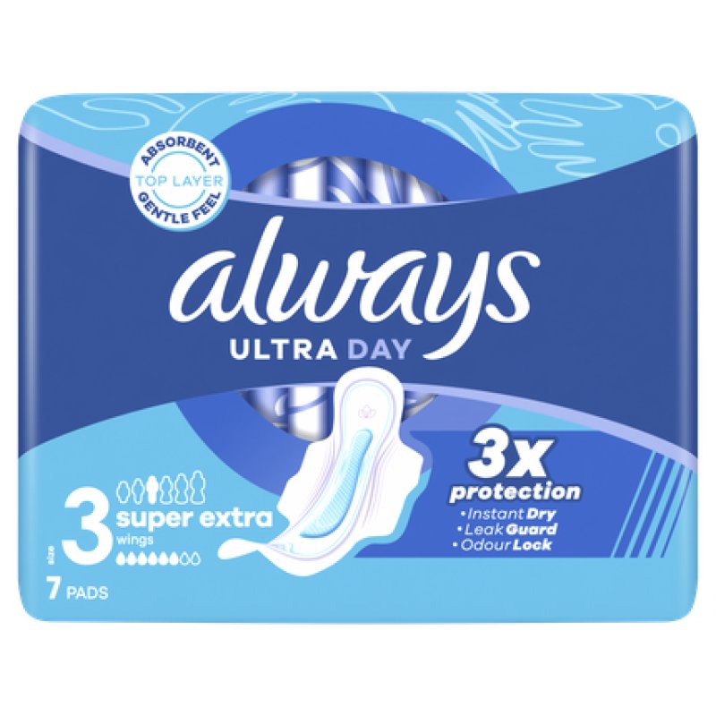 Always Always Ultra Super Extra 7 Pcs Sanitary Towels