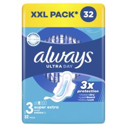Always Ultra Super Extra Gp 32 Pcs Sanitary Towels