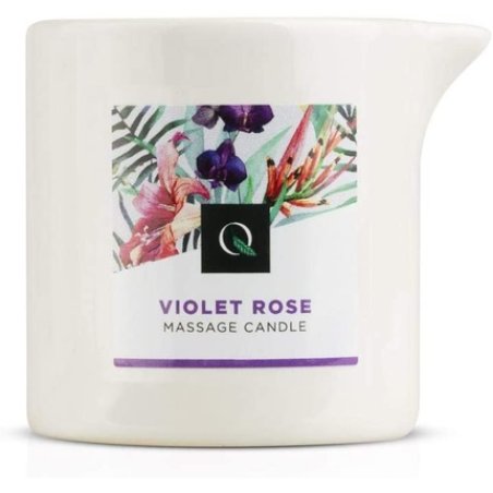 Exotiq Massage Candles Ex-Mc-02-60 Clear 60g Violet Rose