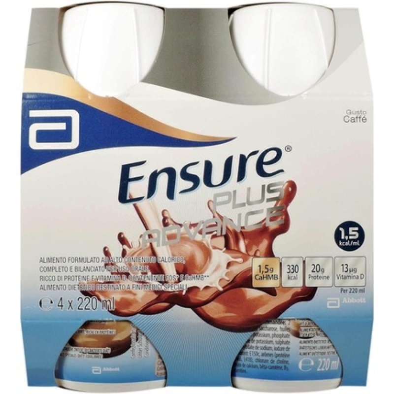 Ensure Plus Advance Caffe 220ml - Pack of 4