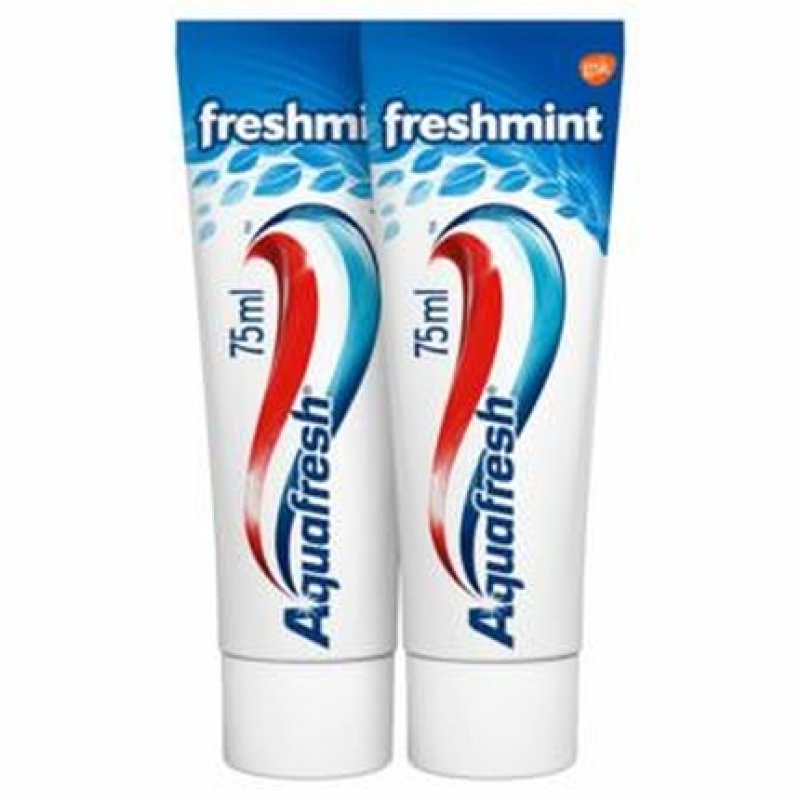 Aquafresh Toothpaste Freshmint Duo - Fresh Mint Flavor