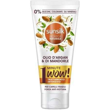 Sunsilk Natural Refill Intensive Treatment 1 Minute Wow Argan and Almond Oil 180ml