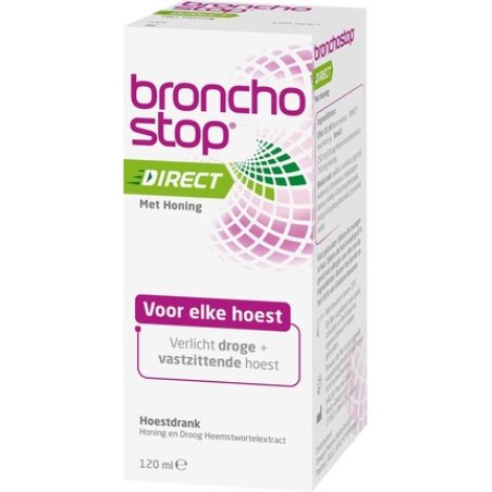 Bronchostop Direct - Cough Syrup - With Honey - 120ml