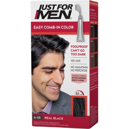 Just For Men Autostop Hair Coloring A55 Black 35g