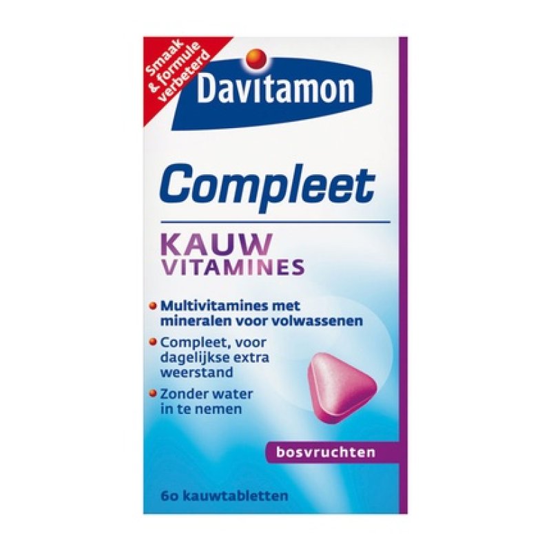 Davitamon Chewable Vitamins Complete Forest Fruits