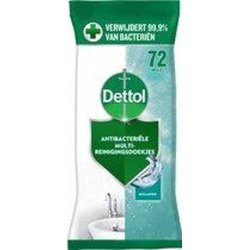 Dettol Multi Cleaning Wipes Ocean - Effective Cleaning Wipes For Various Surfaces