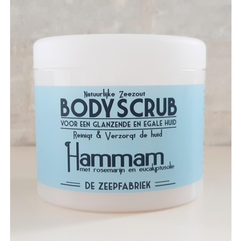 The Soap Factory Scrub Salt Hamman - Exfoliating Body Scrub