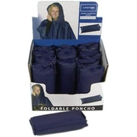 Emergency Rain Poncho With Hood 28