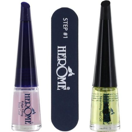 Herome Nail Recovery Set Treatment Kit for Dry and Brittle Nails