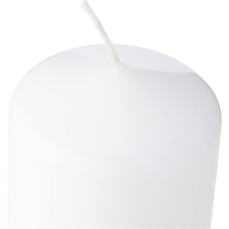 Bolsius Regular Pillar Candle White 60mm Width