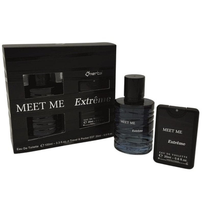 Omerta Set Meet Me Extreme Eau De Toilette Spray 100ml Eau De Toilette Spray 20ml