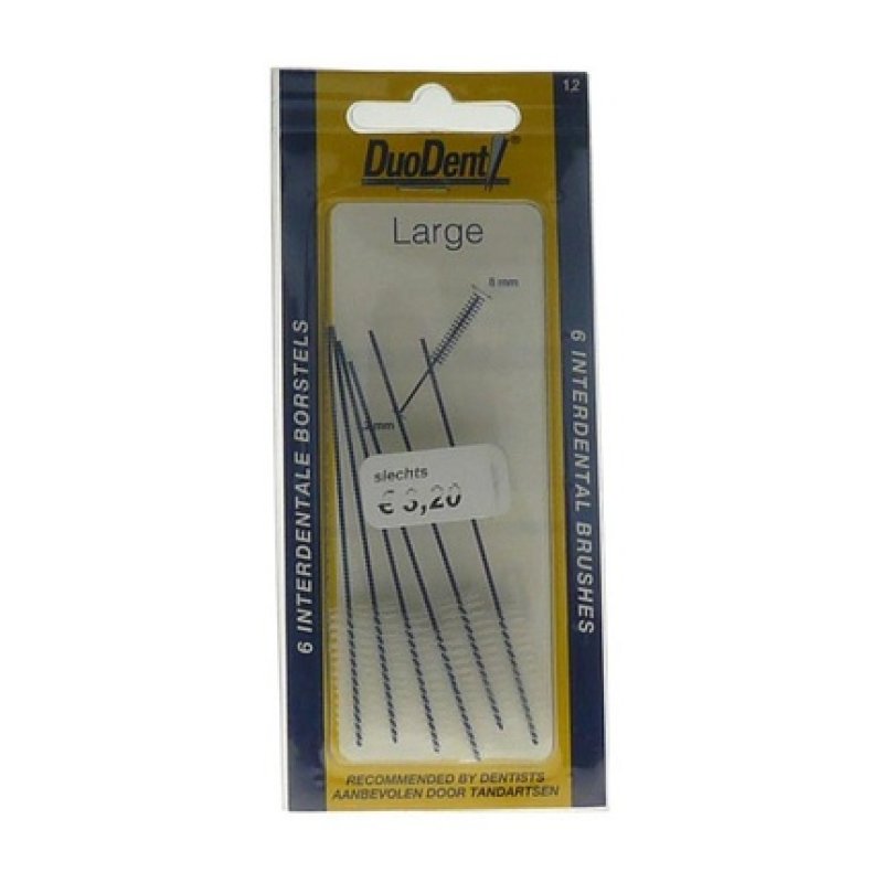 Duodent Interdent 1.2/8.0 Large - Interdental Brush