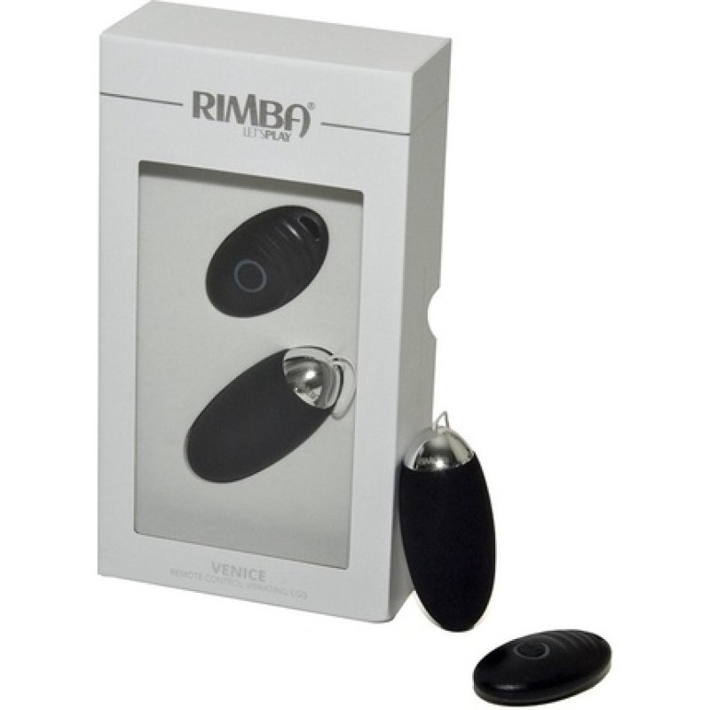 Rimba Toys Venice Vibrating Egg With Remote Control Black