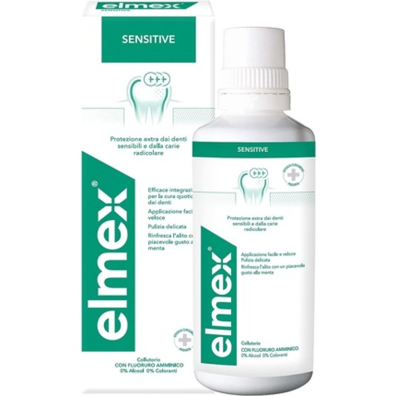 Gaba Elmex Sensitive Plus Mouthwash
