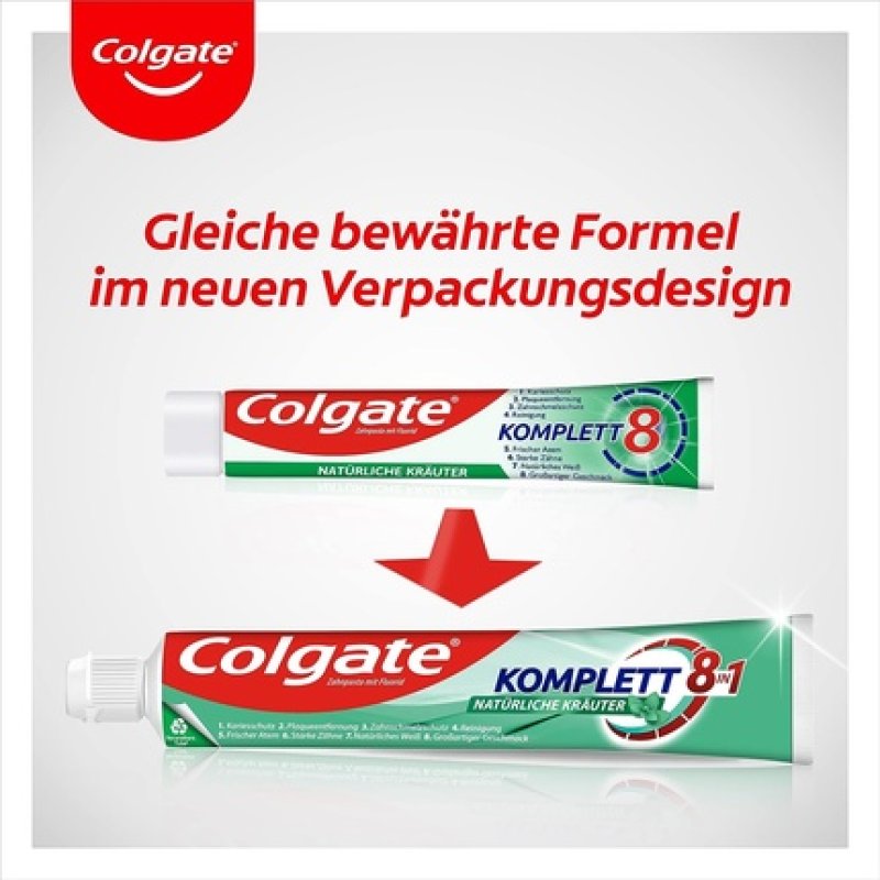 Colgate Complete Natural Herbal Toothpaste 75ml